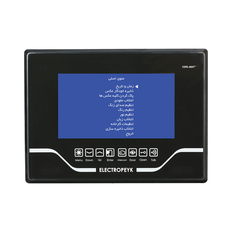 مانیتور تصویری الکتروپیک ۷ اینچ تمام لمسی مدل 1096 تبلتی